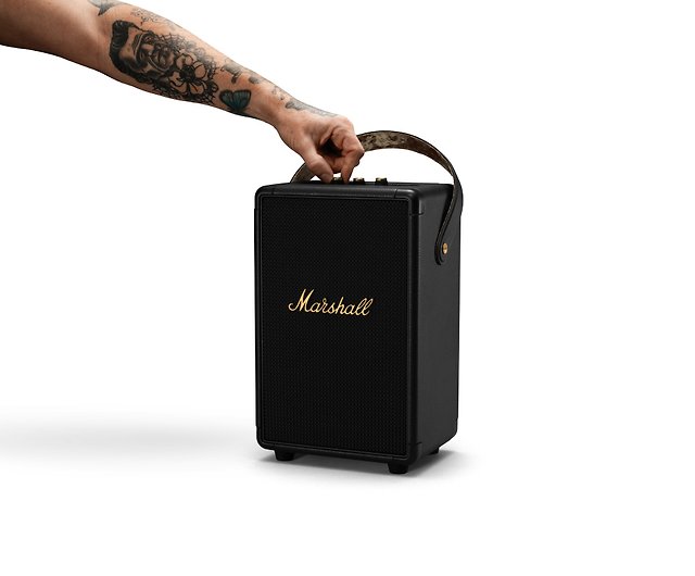 - Marshall Bluetooth TUFTON - (Black Pinkoi & Shop Speaker Brass) Speakers marshall-hk Portable