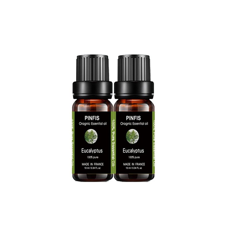 [PINFIS] French organic eucalyptus pure essential oil - EU Ecocert organic certification X2 - น้ำหอม - น้ำมันหอม 