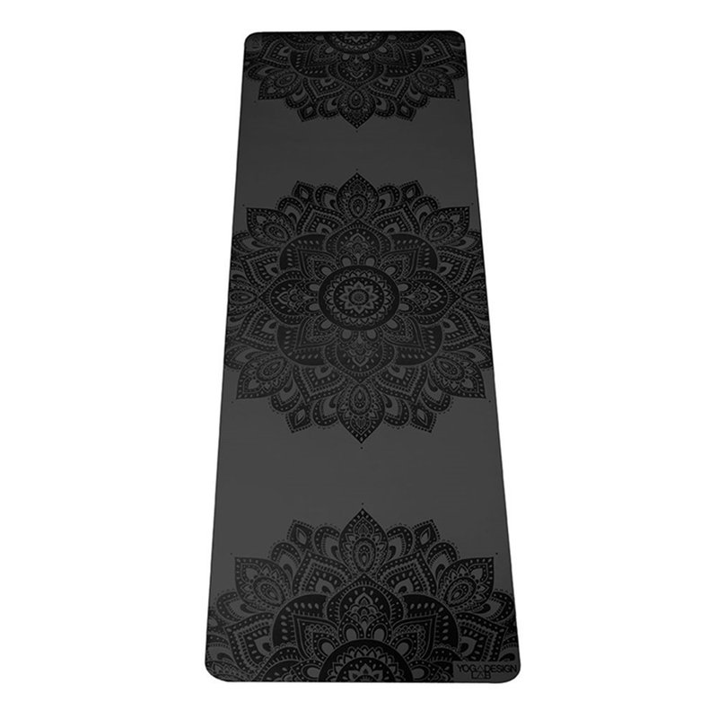 【Yoga Design Lab】Infinity Mat PU Yoga Mat 5mm - Charcoal - เสื่อโยคะ - วัสดุอื่นๆ สีดำ