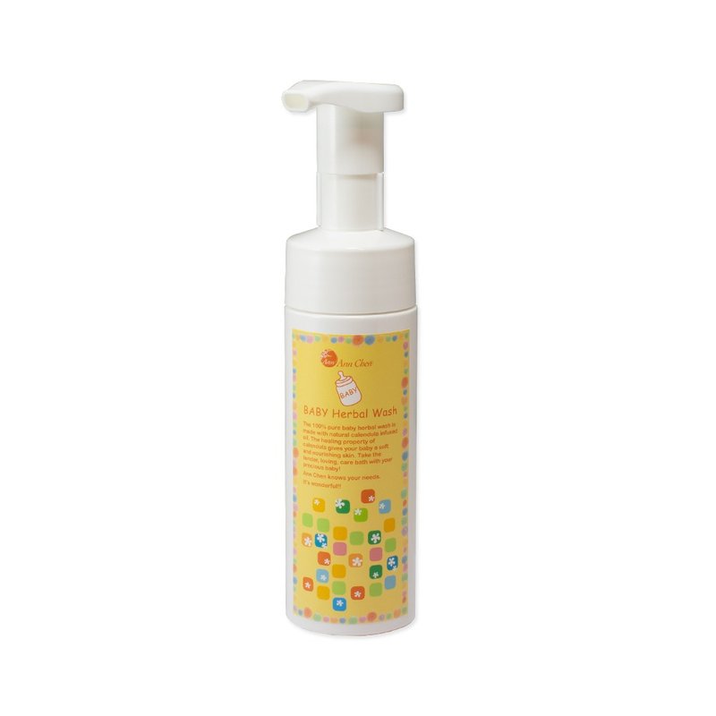 Baby Herbal Cleansing Mousse 180ml - Facial Cleansers & Makeup Removers - Essential Oils Gold