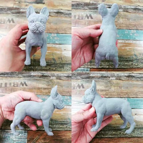 オーダーメイド】3D ペット肖像画 手作り 犬 猫 ペット 人形 ペット