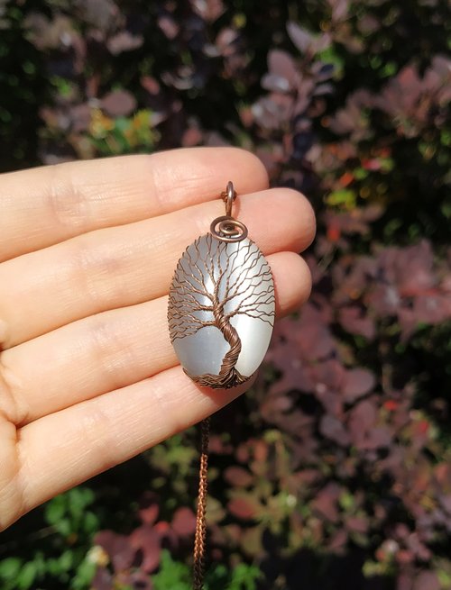 Tree of Life Wire Wrapped Copper Necklace Pendant With Loops Boarder · Wire  Wrapped Jewelry by TDW · Online Store Powered by Storenvy