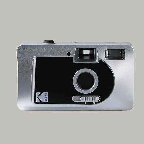 Kodak 柯達底片相機旗艦店 預購 Kodak 柯達 S88 傳統相機 底片相機 復古底片相機 -銀黑色