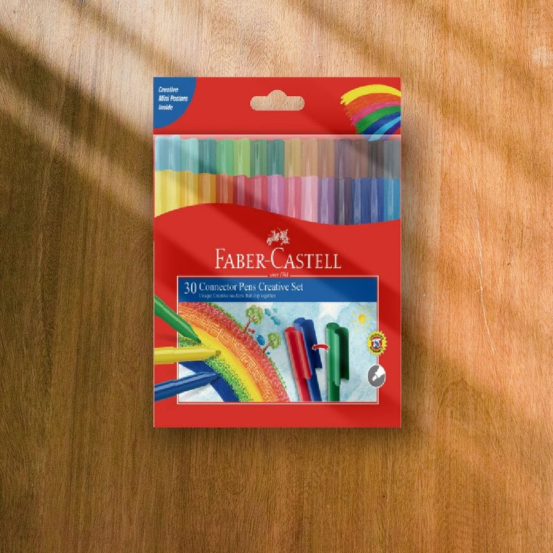Faber-Castell 彩色連接筆30色(原廠正貨) - 其他 - 其他材質 多色