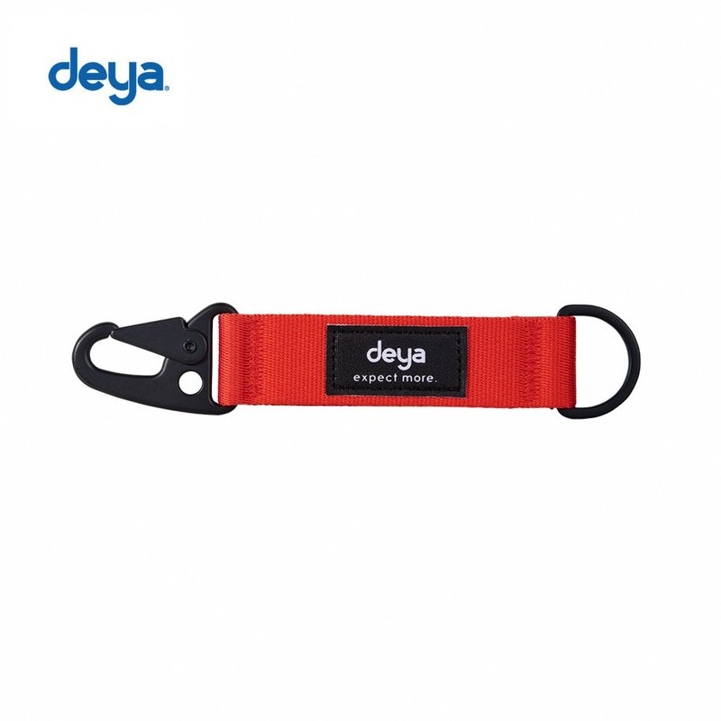 deya 時尚鎖圈-橘色 - 鑰匙圈/鑰匙包 - 聚酯纖維 橘色