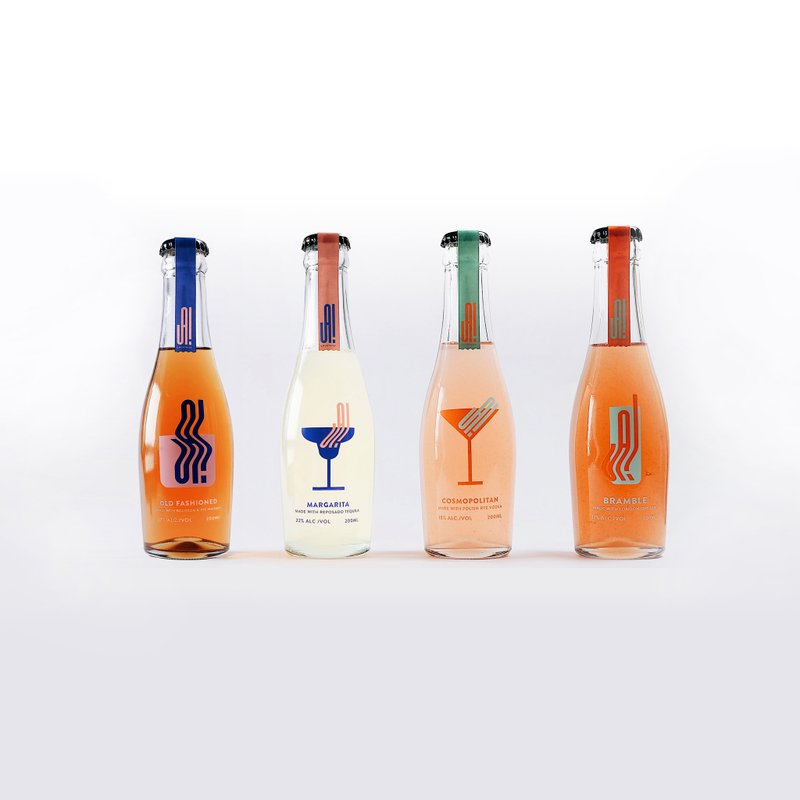 JA! Cocktails 4式混合套裝 - 酒類/酒精飲品 - 玻璃 
