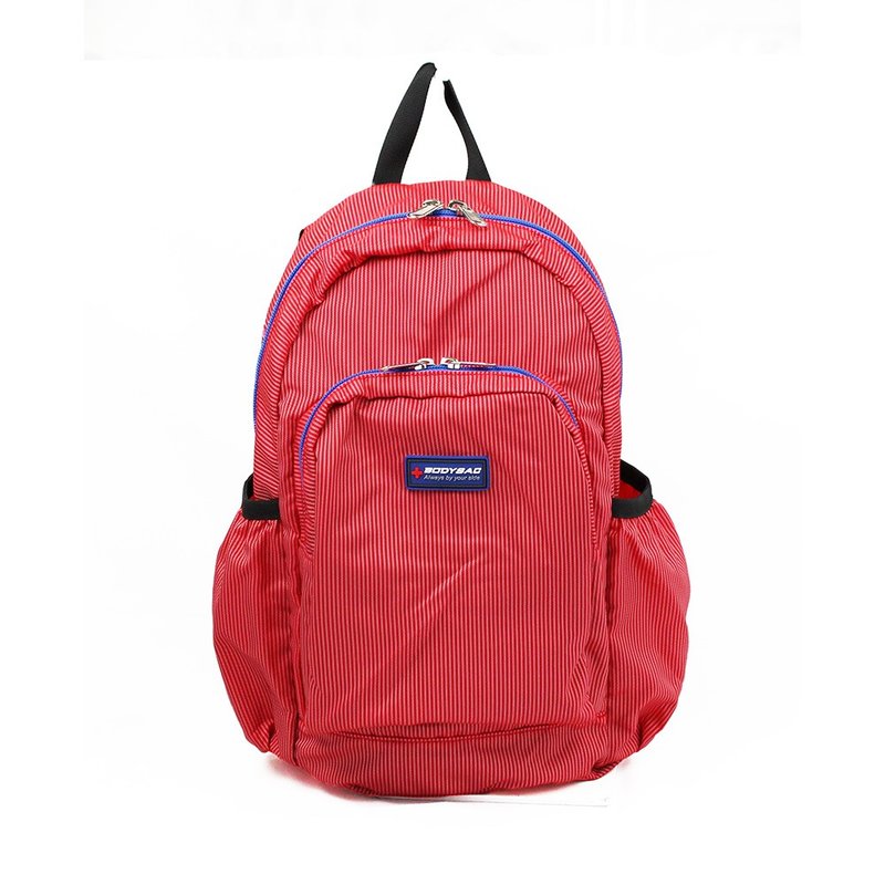 Red - Functional Wear-Resistant Backpack BODYSAC -b659 - Backpacks - Polyester Red