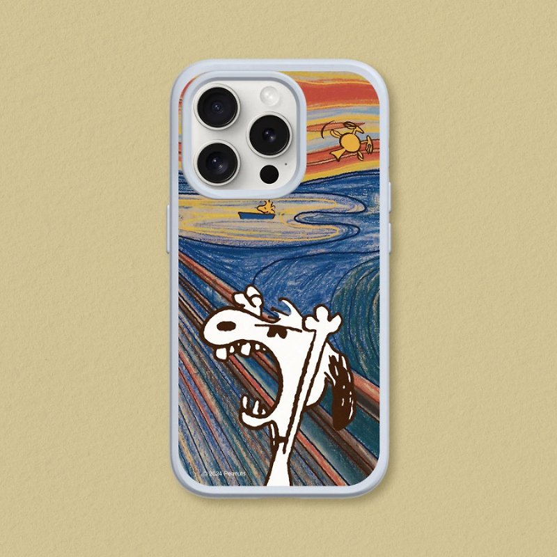 SolidSuit mobile phone case∣Snoopy X Top Art Master/Scream-1 - Phone Cases - Plastic Multicolor