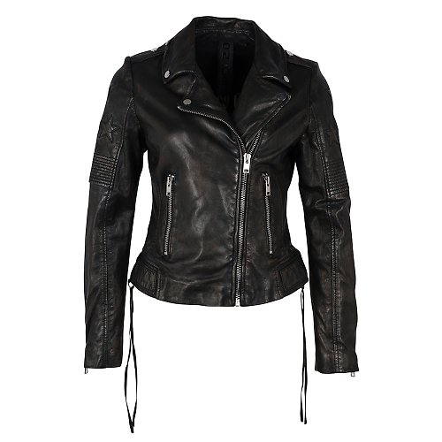 Germany GIPSY] G2WWona SF Spicy Rock Rider Jacket-Black Bronze - Shop CL  CHARLIN Women's Casual & Functional Jackets - Pinkoi