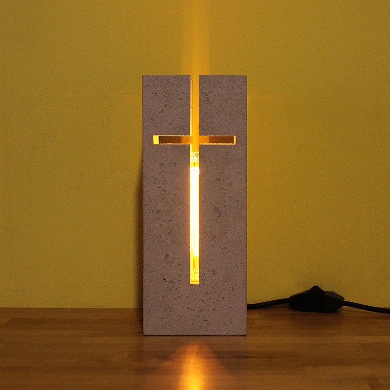 十字架屋型情境燈 II - 燈具/燈飾 - 水泥 