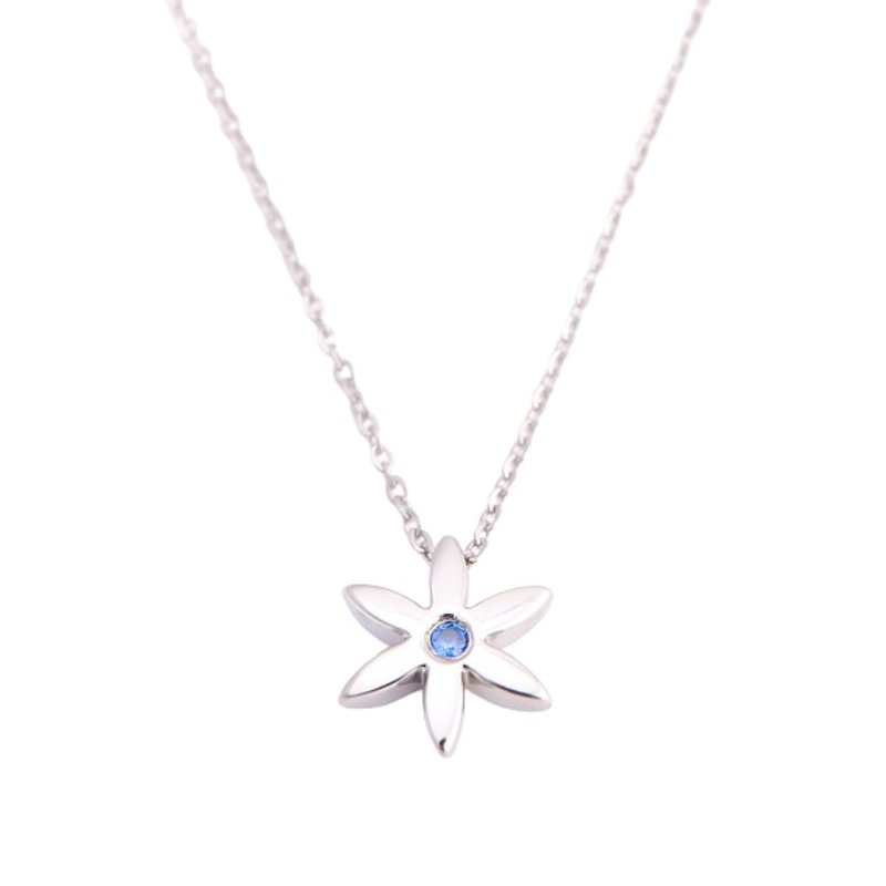 Pure Titanium Necklace-E - สร้อยคอ - โลหะ สีเงิน