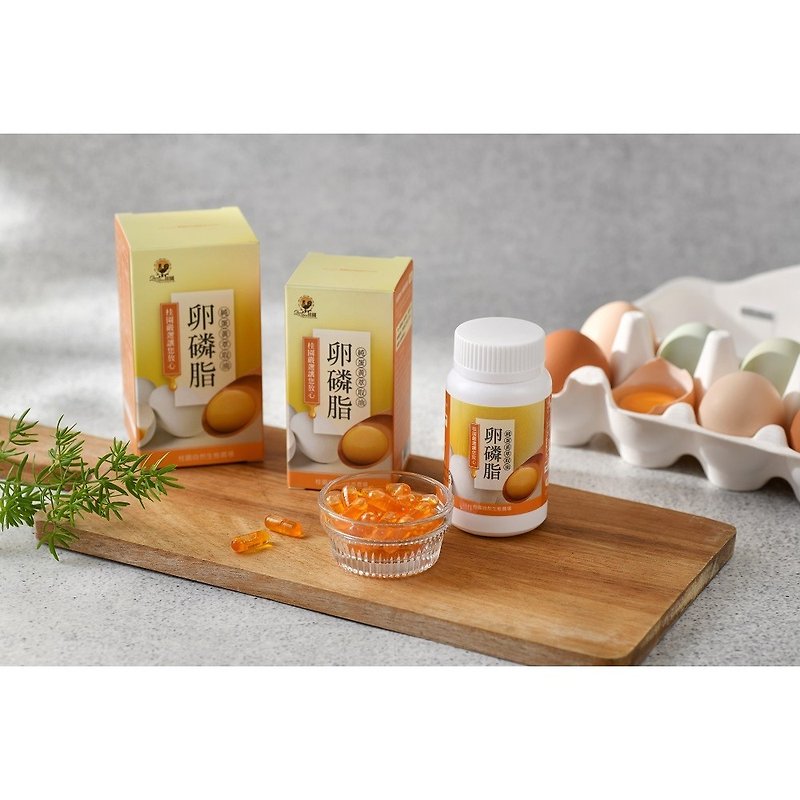 【Guiyuan Farm】Pure Egg Oil Lecithin Capsules (60 packs) - 健康食品・サプリメント - その他の素材 