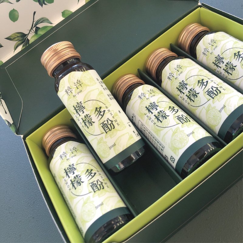 【粹淬Re:pure】粹淬Re:pure 檸檬多酚  100%台灣檸檬釀萃 - 養生/保健食品/飲品 - 濃縮/萃取物 