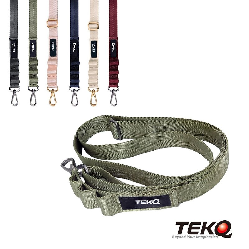 [TEKQ] 20mm webbing mobile phone lanyard combination - cross-body strap type, 6 colors in total (with clip) - Lanyards & Straps - Plastic Multicolor
