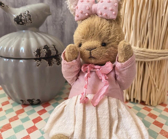 cute bunny teddy bear