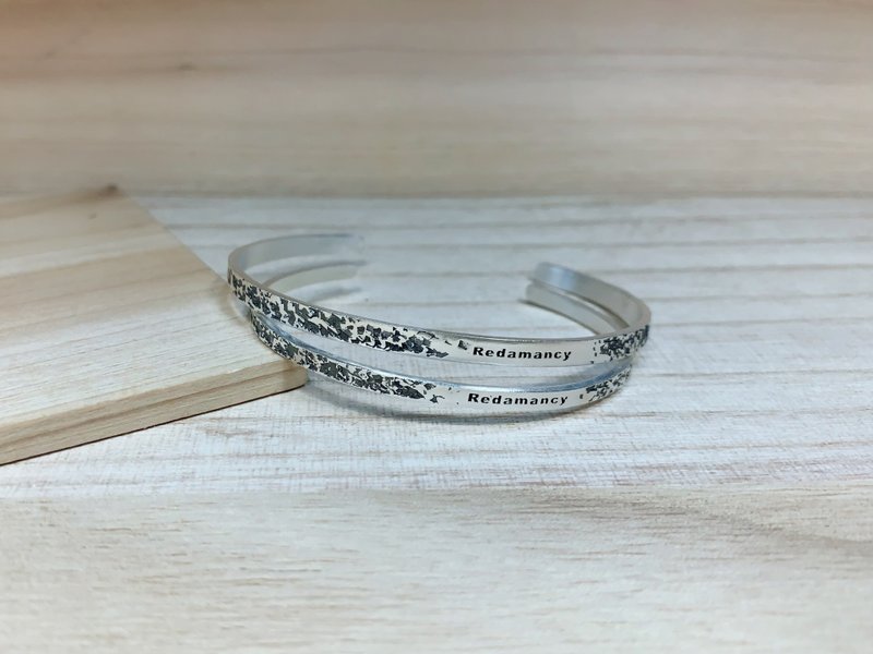 Stone Bracelet|Sterling Silver Bracelet| Bronze Bracelet|Couple|Customization|Handmade|Experience|Course|Taichung - Bracelets - Sterling Silver Silver