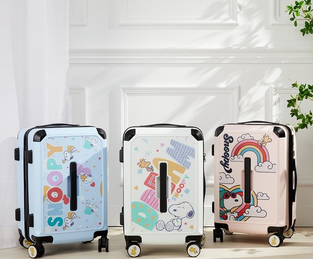 SNOOPY スヌーピー】20インチ前提スーツケース ファットスーツ