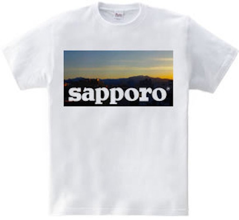 SAPPORO (T-shirt kids size) - อื่นๆ - ผ้าฝ้าย/ผ้าลินิน ขาว