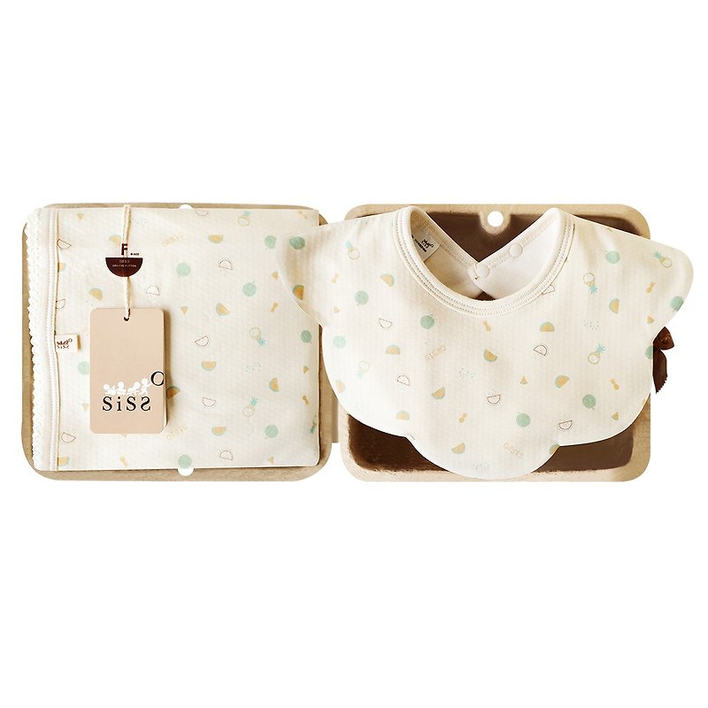 【SISSO Organic Cotton】Gift Box F - ของขวัญวันครบรอบ - ผ้าฝ้าย/ผ้าลินิน ขาว