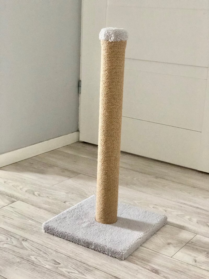 Tree for Cats, Sisal Cat Pole Wall Cat Scratcher, Modern Cat Scratcher, Wood Cat - อุปกรณ์แมว - ไม้ สีนำ้ตาล