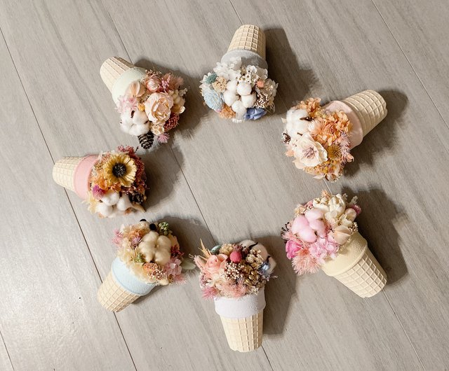 Buy Wholesale China Valentine's Day Ice Cream Cone Bouquet