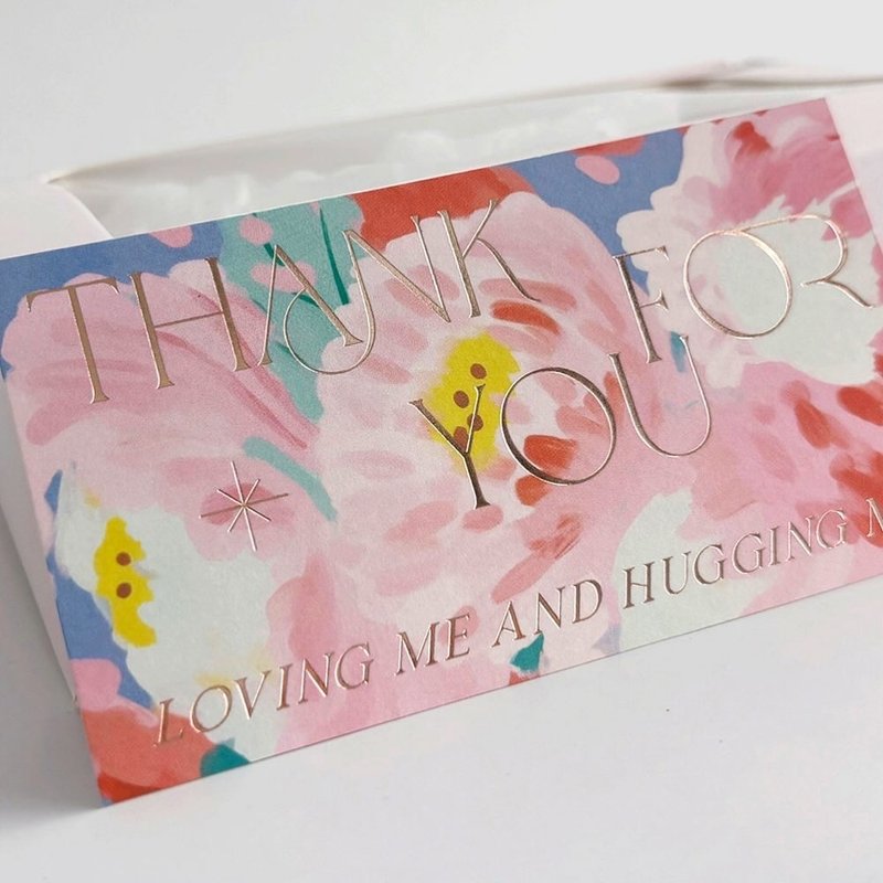 Thank you rose gold card(30ea) カード - Cards & Postcards - Paper 