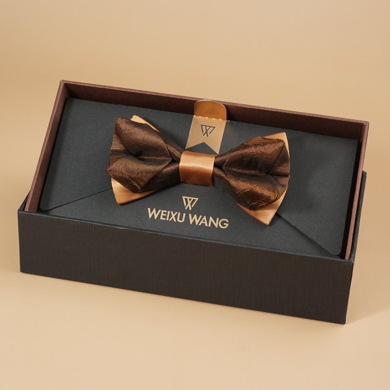 WEIXUWANG bowtie wish series handmade bow tie - Bow Ties & Ascots - Polyester Orange