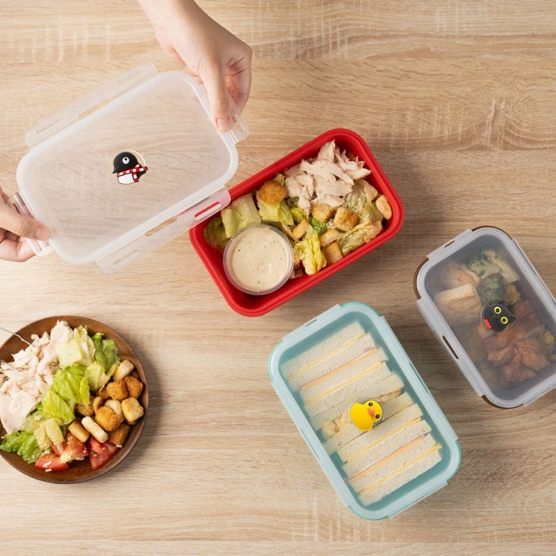 Bone / Bone series Silicone foldable crisper to enjoy your meal together! - Lunch Boxes - Silicone Multicolor