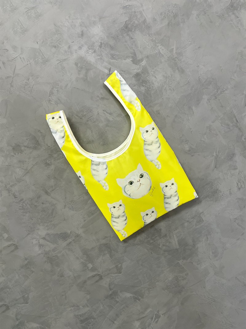 BLR x Fish Lee Art Reusable Shopping Bag FL06 - Handbags & Totes - Polyester Yellow