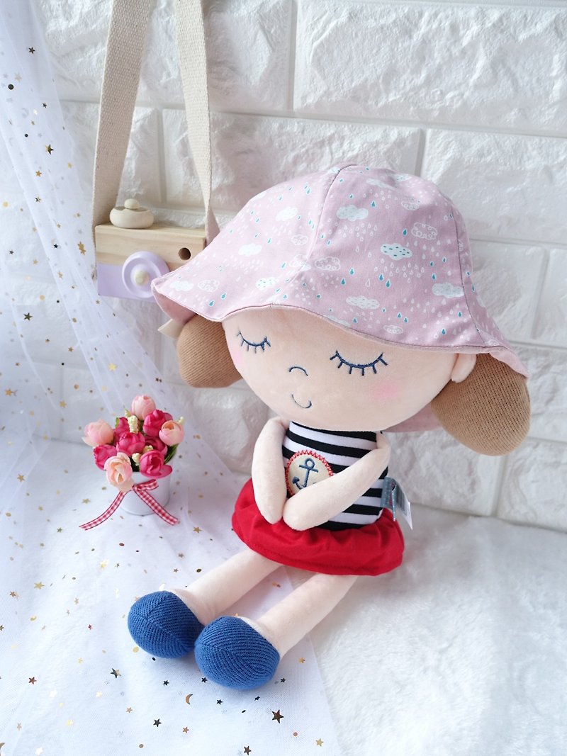 寶寶太陽帽子 - 粉色下雨天 - 其他 - 棉．麻 