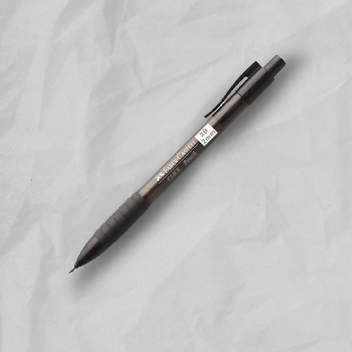 文聚 Faber-Castell 2.0mm 2B 自動鉛筆-黑-5入 (原廠正貨)