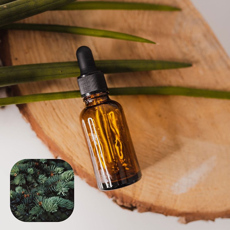 [Scented Path] Natural Essential Oil Pine Resinoid (Free Sweet Orange Essential Oil 10ml) - น้ำหอม - แก้ว สีใส