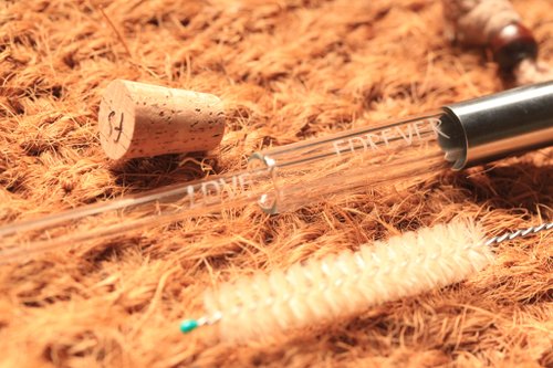 FaceSun 玻璃工藝管 情人節禮盒 LOVE FOREVER 玻璃吸管無塑隨身組 精緻 愛恆久遠