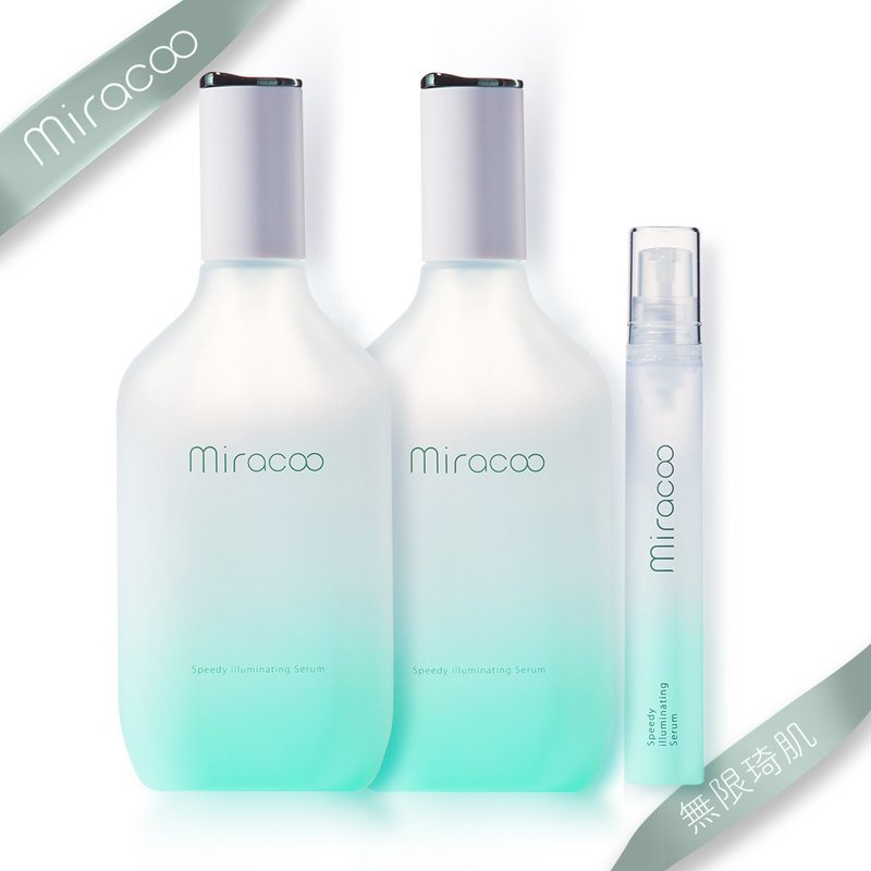 【Miracoo Infinite Qi Muscle】Exclusive Fairy Muscle | Big Fairy Essence Hot Selling Recommended Group - Essences & Ampoules - Glass Green