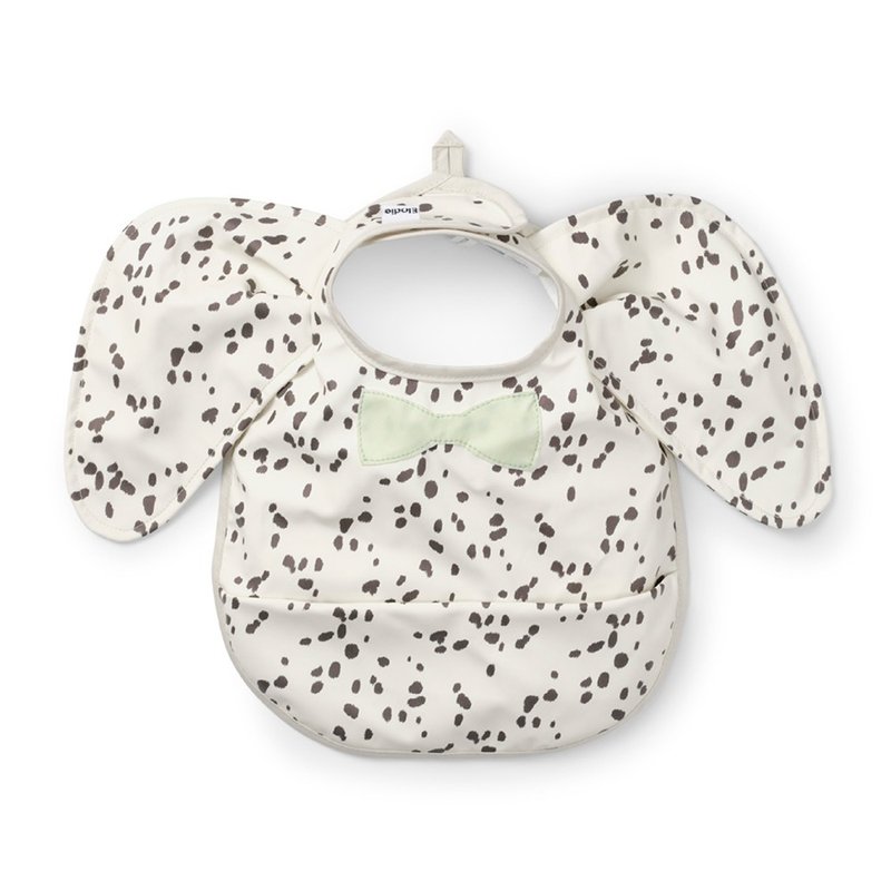 Elodie Details Baby Bib -  Dalmatian Dots - ผ้ากันเปื้อน - เส้นใยสังเคราะห์ ขาว