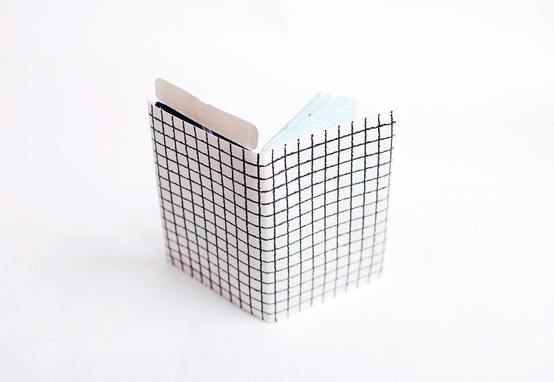 Wen Qingge. Geometric passport holder - Passport Holders & Cases - Waterproof Material White