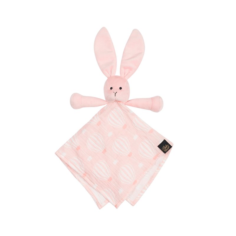 Sweden Bjallra of Sweden (BOS) doll soothing towel soaring hot air balloon powder - Other - Cotton & Hemp Pink