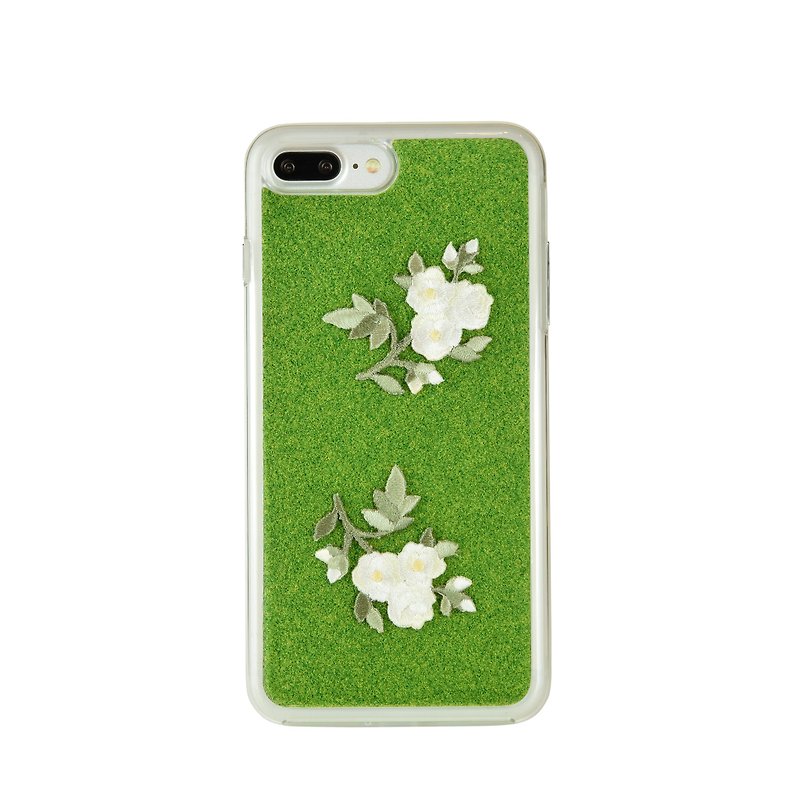 [iPhone7 Plus Case] Shibaful -Mill Ends Park Botanical Mokko Bara - for iPhone 7 Plus - Phone Cases - Other Materials Green