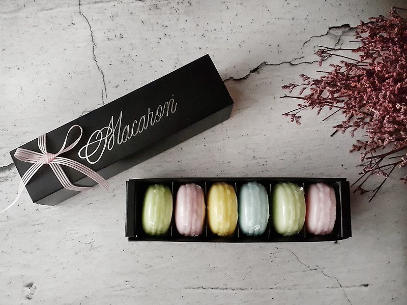 [Vera Handmade] Macaron Scented Soap 6 Packs/Graduation Gifts/Enterprise Gifts/Wedding Small Items - Soap - Other Materials 