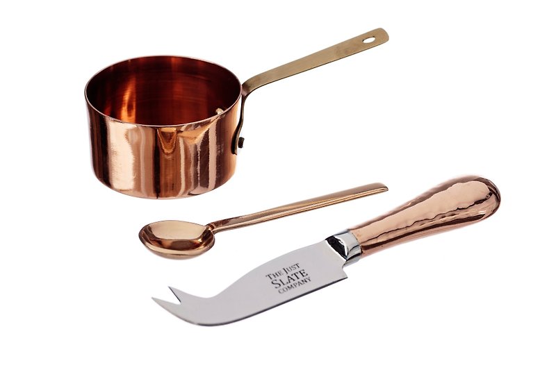 (UK) Copper Accessory Set~  The Just Slate Company - Cutlery & Flatware - Other Metals 