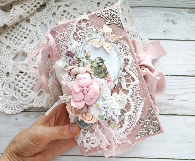 鳥、バラ、ジャンクジャーナル、ハンドメイド、コテージライフ、乳製品