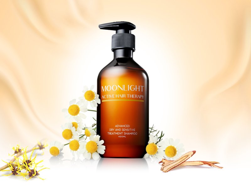 Moonlight 進化版 滋養柔順洗髮精 400mL - 洗髮精/餅/皂 - 其他材質 橘色