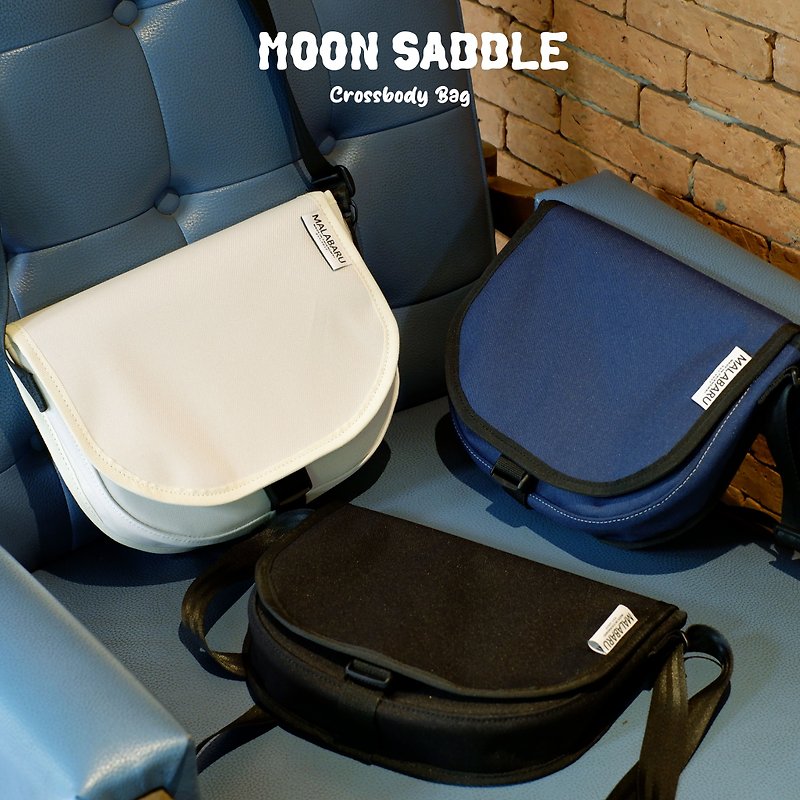 Malabaru 'Moon' Saddle Crossbody Bag - Messenger Bags & Sling Bags - Eco-Friendly Materials 