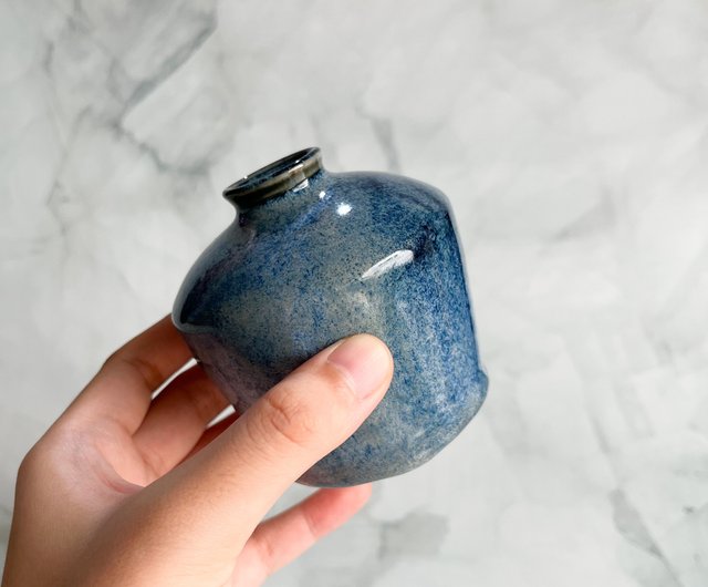 花入 花瓶 陶芸 手作り陶器 - ショップ ツーもち-陶磁器 花瓶