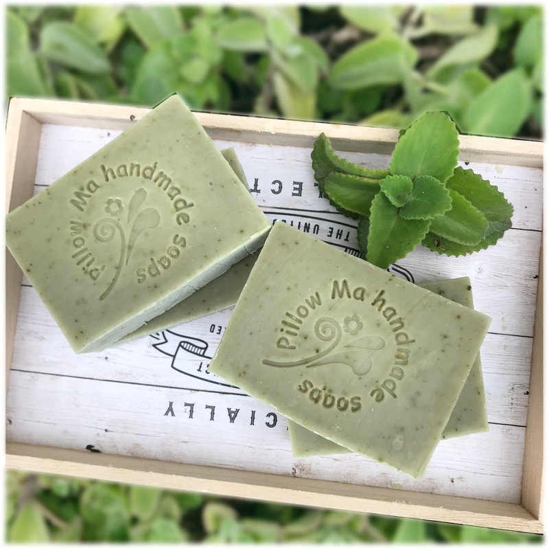 左手香檸檬桉皂/薄荷/鼠尾草/綠石泥 - 蚊香/防蚊用品 - 其他材質 