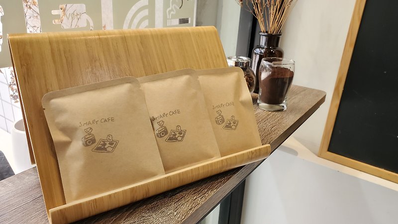 Smartcafe Customized Classic Flavor Earhooks/12 Boxes/30 Bulk - Coffee - Paper Khaki