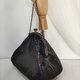 Mitanya Fashion Black Shiny Kiss Lock Bag Small Waste Bag Clutch-Customized Style