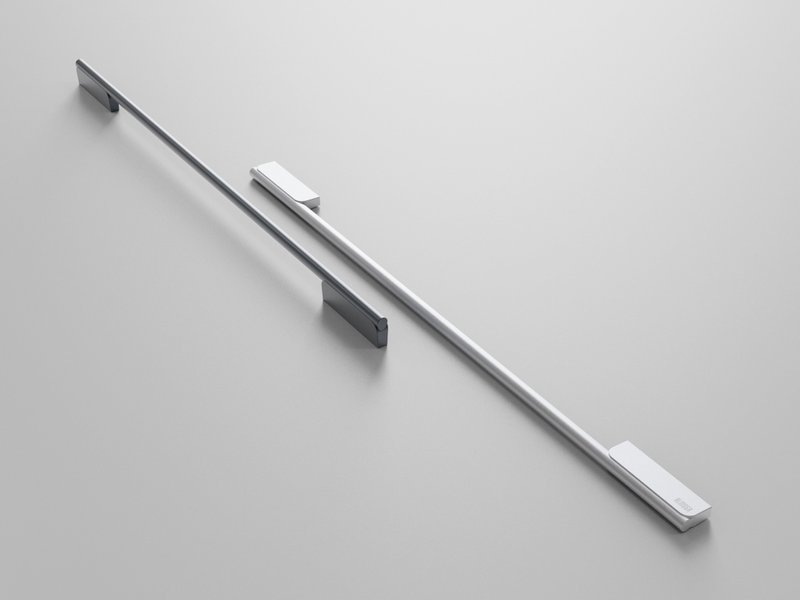 -2025 New Proudct- Fluid Cabinet Handles_Length 50mm to 1100mm - Other Furniture - Aluminum Alloy Silver