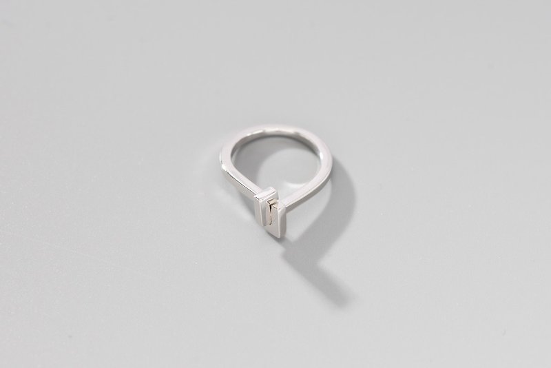 Pinkie Swear Ring Commitment Silver Ring Couple Ring - แหวนทั่วไป - เงินแท้ 