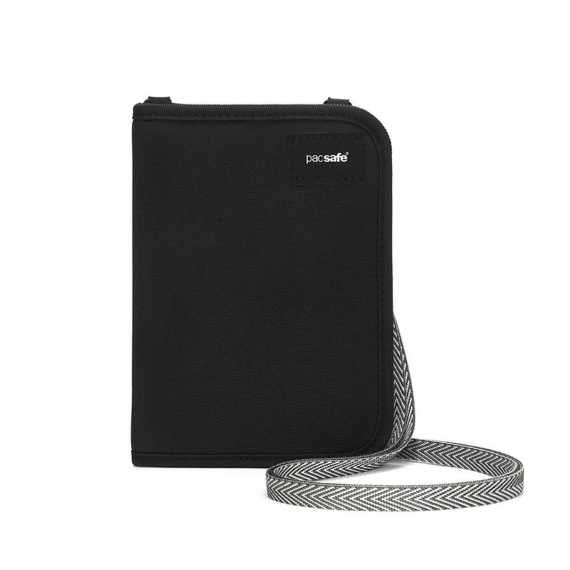 Pacsafe RFIDsafe | Anti-theft Anti-skimming Passport Holder V150 - Clutch Bags - Nylon Black